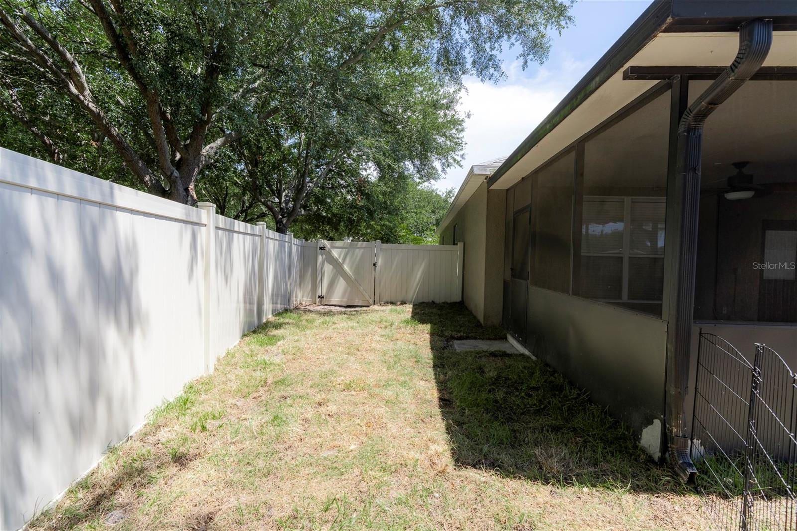 Fenced Back Yard