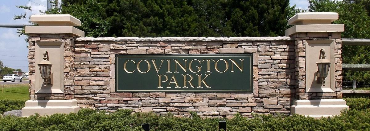 Covington Park Sign