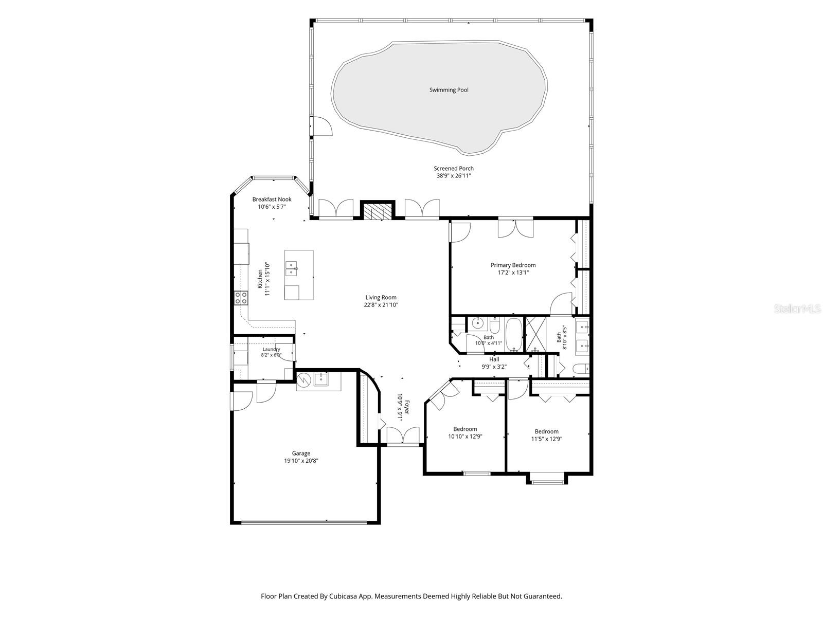 Fantastic single level floorplan.