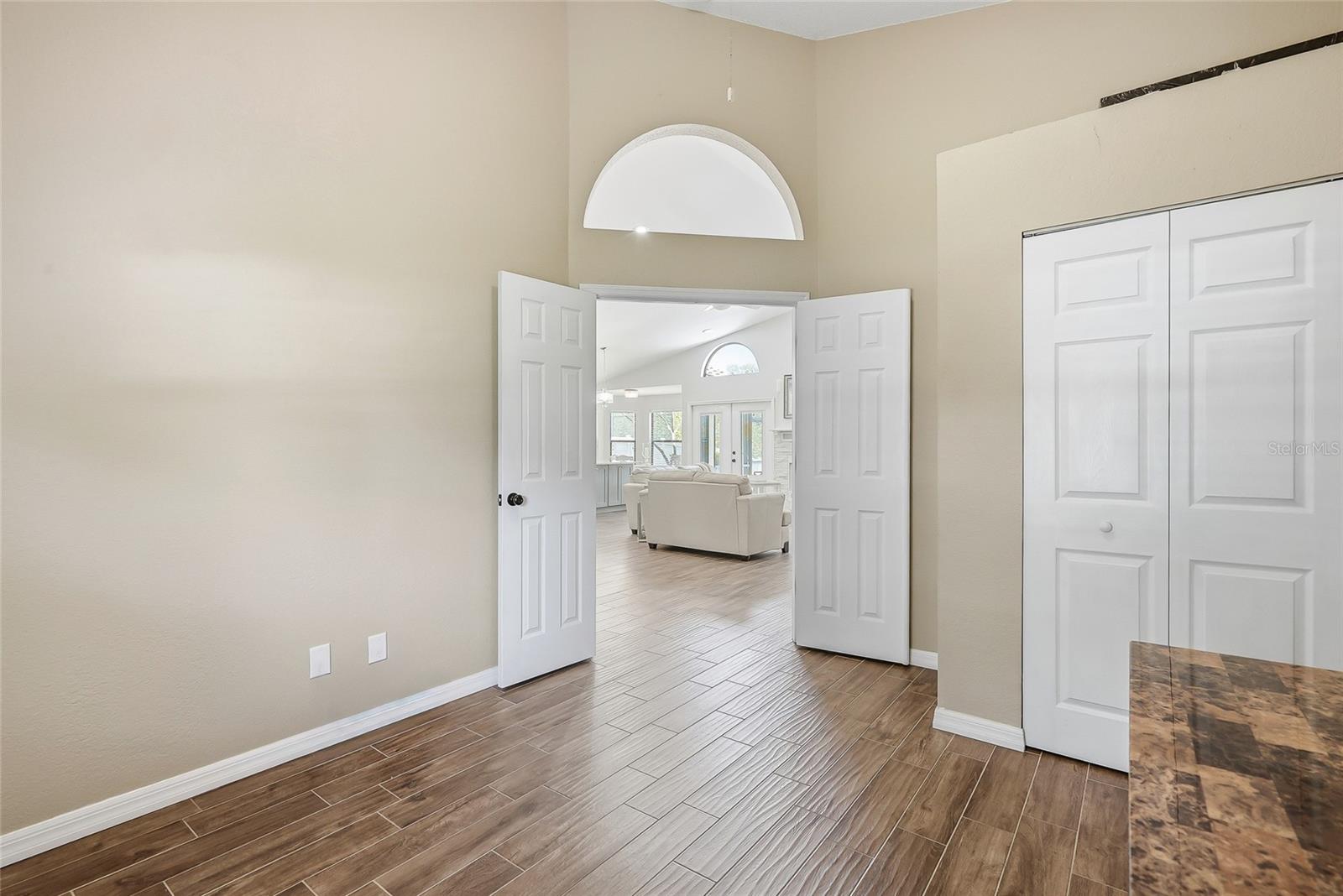 3rd Bedroom used as an office.