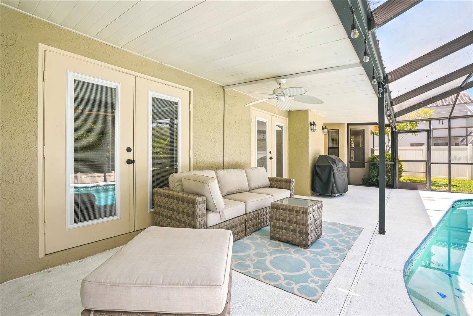 Lovely space for shaded visiting.
