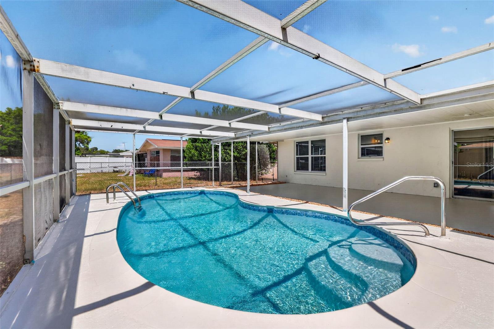 Screened In Pool