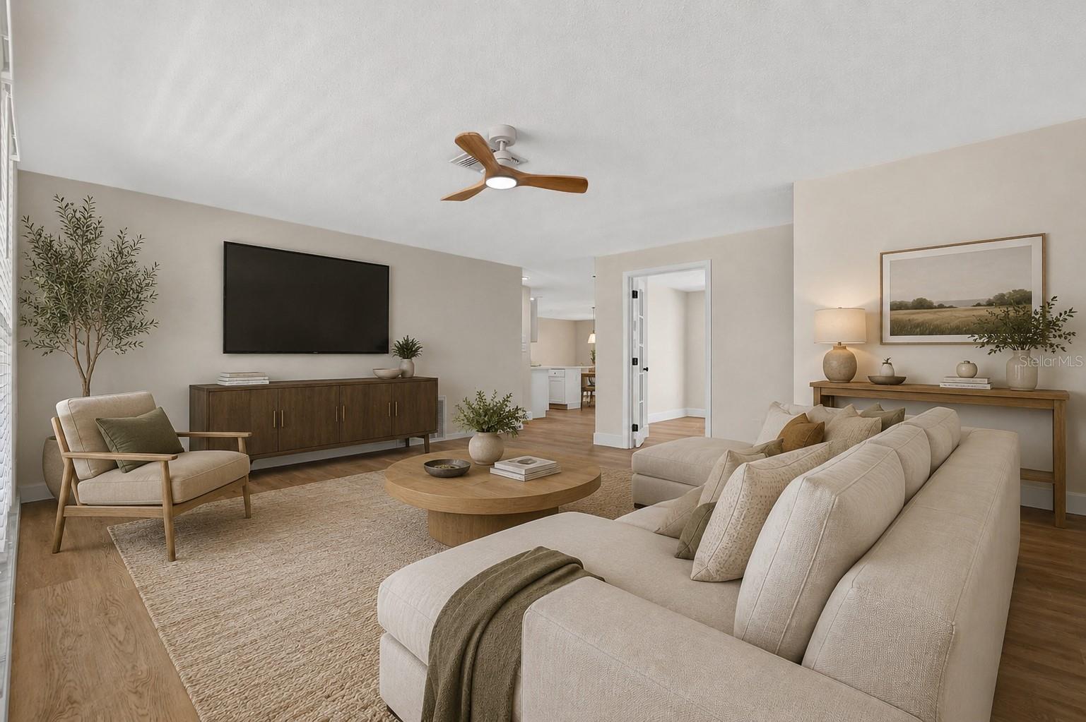Front Living Room Staged