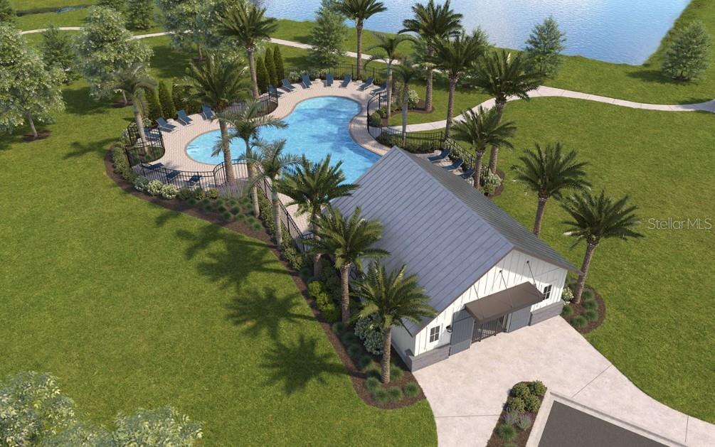 Community Ammenities Rendering
