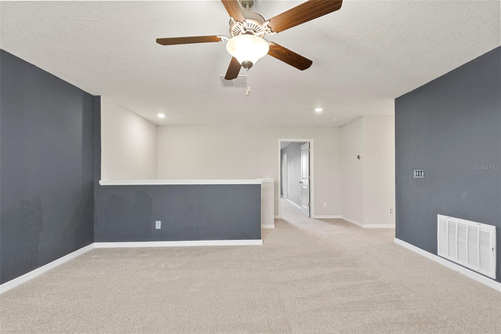 Bonus/loft space upstairs