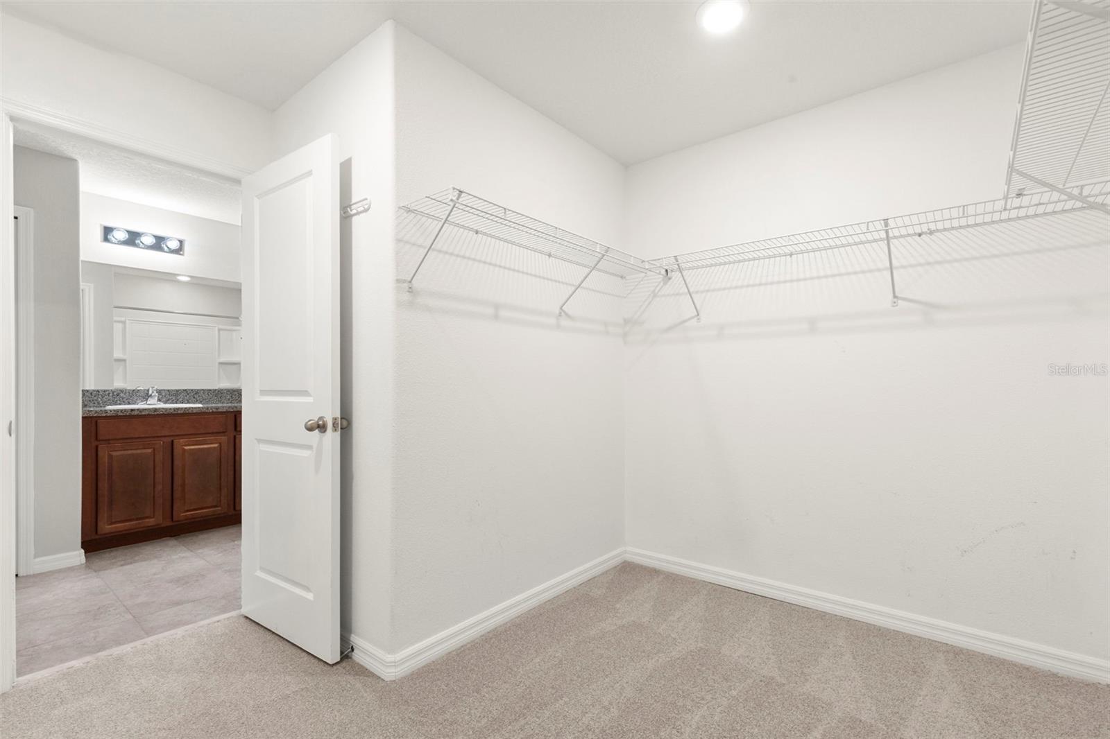 oversized Primary closet