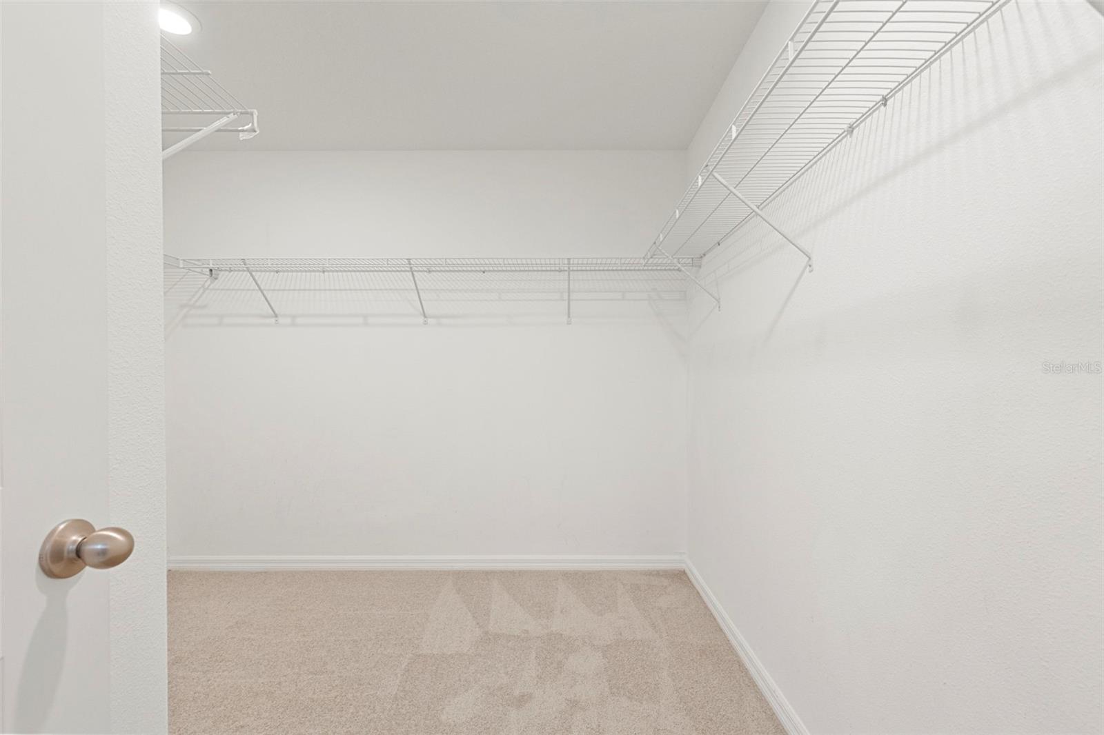 oversized Primary closet