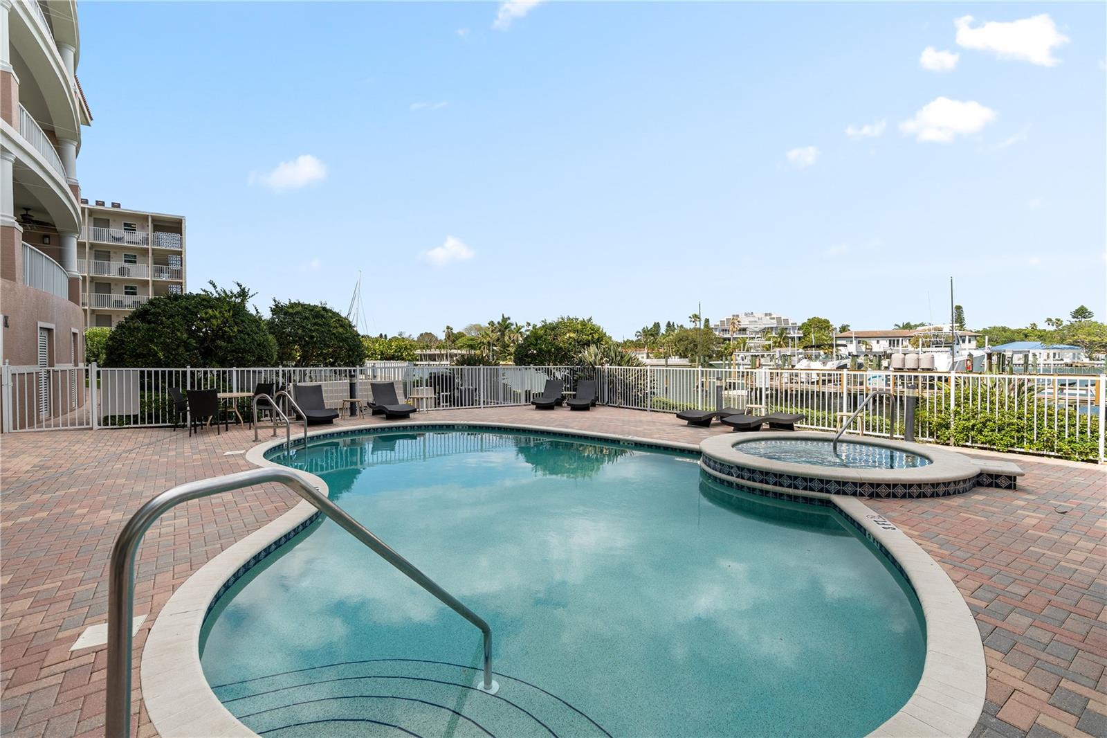 Pool on Boca Ciega Bay