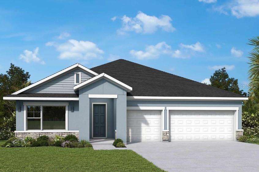 Front Exterior Rendering **Paint Colors May Vary