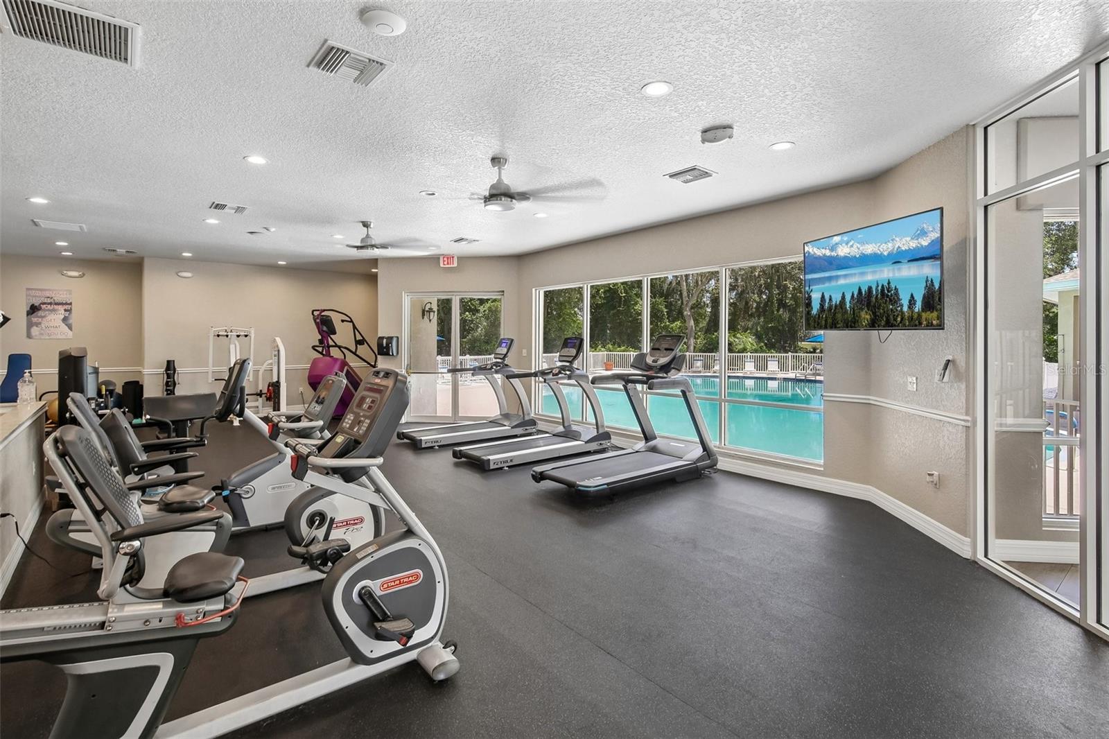 Clubhouse gym