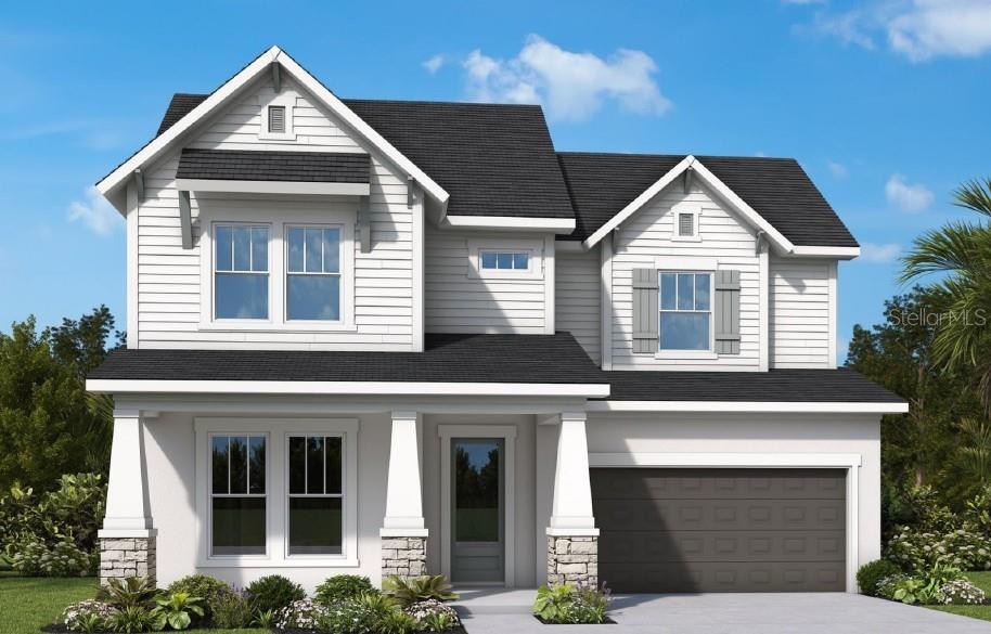 Front Exterior Rendering **Paint Colors May Vary