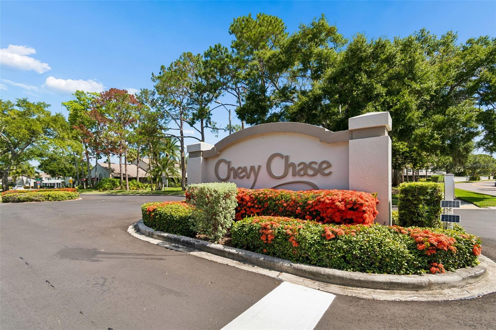 Entrance to Chevy Chase Townhomrs