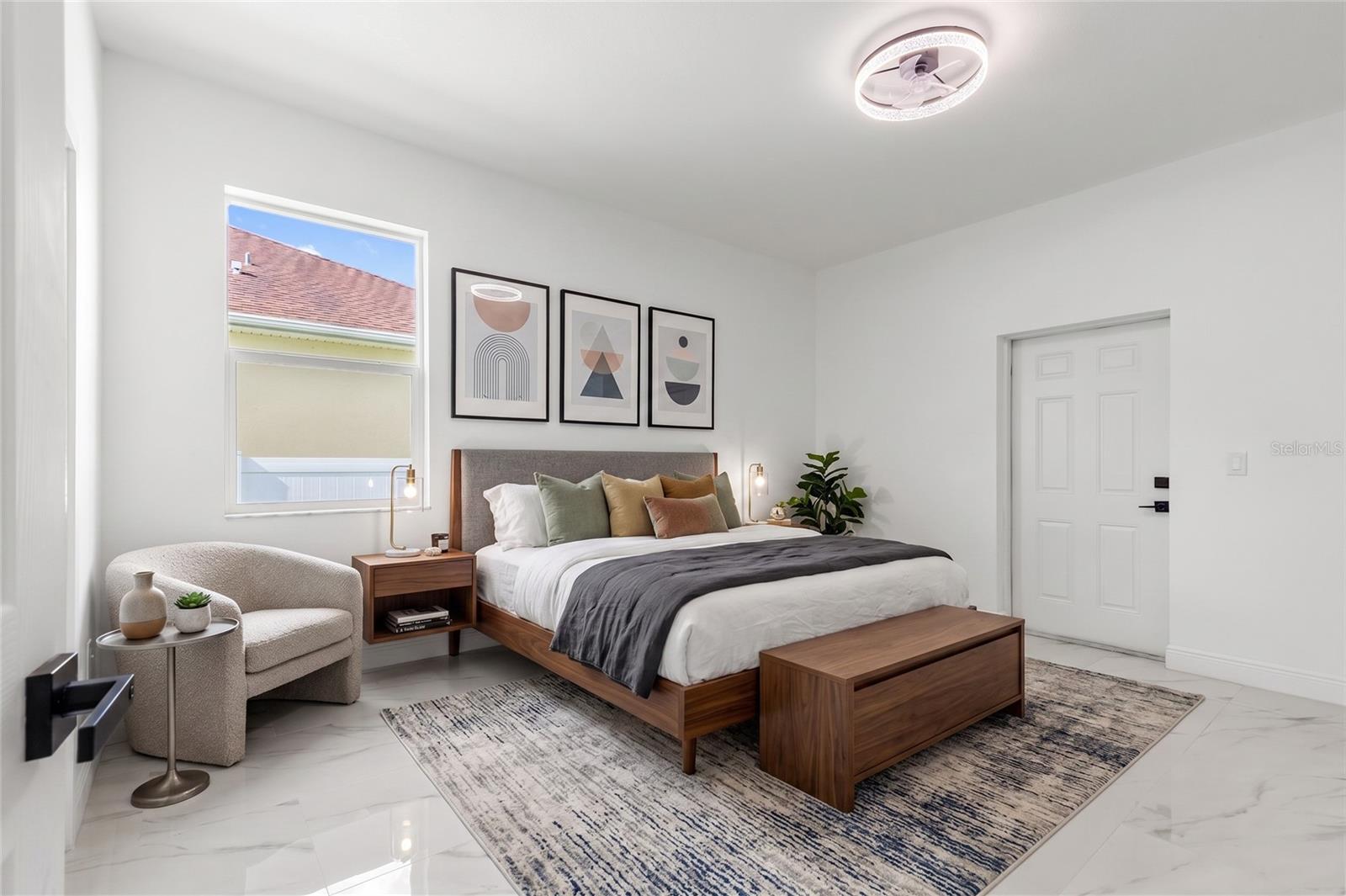 2nd bedroom virtual stage