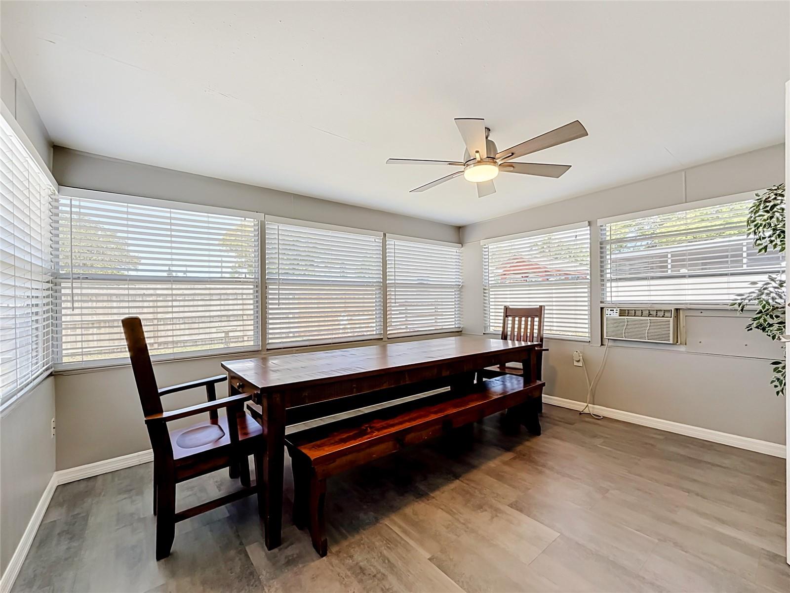 Large Bonus Room being used as a formal dining room - can be 3rd bedroom, office, gym, or playroom.