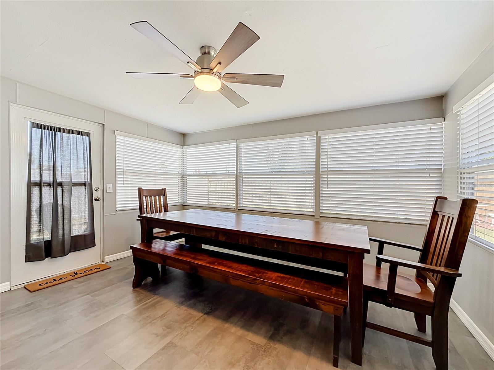Large Bonus Room being used as a formal dining room - can be 3rd bedroom, office, gym, or playroom.