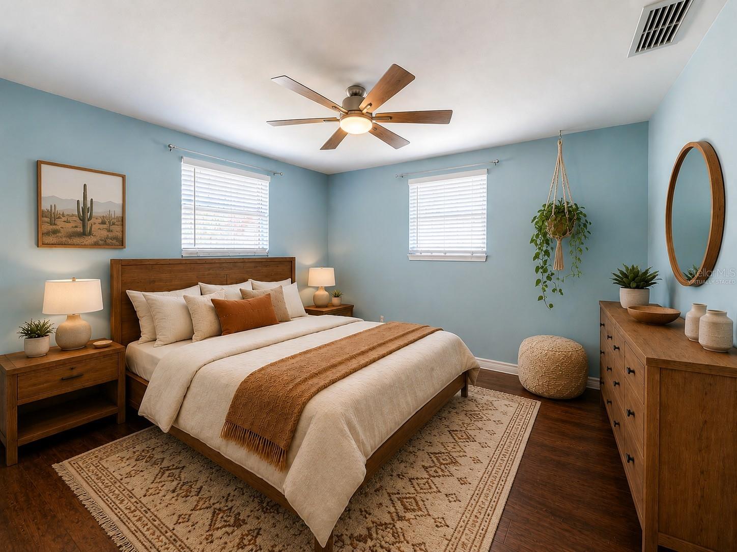Virtually Staged - 2nd Bedroom