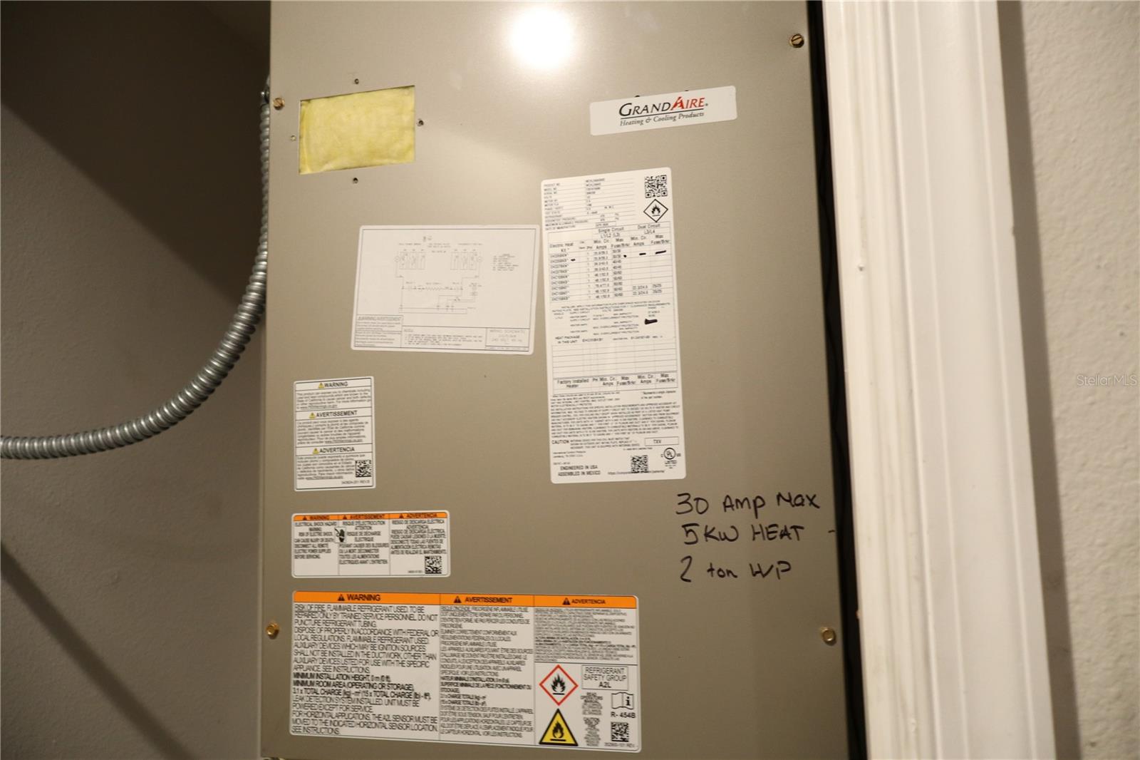 Brand new 2 Ton AC. Installed June 2026