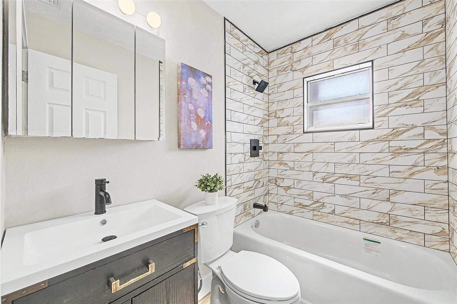 Hall bathroom