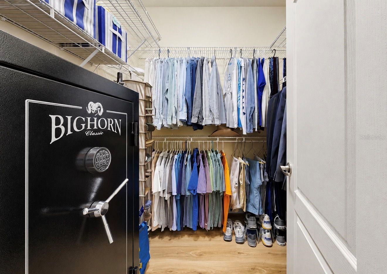 Owners Walk in closet