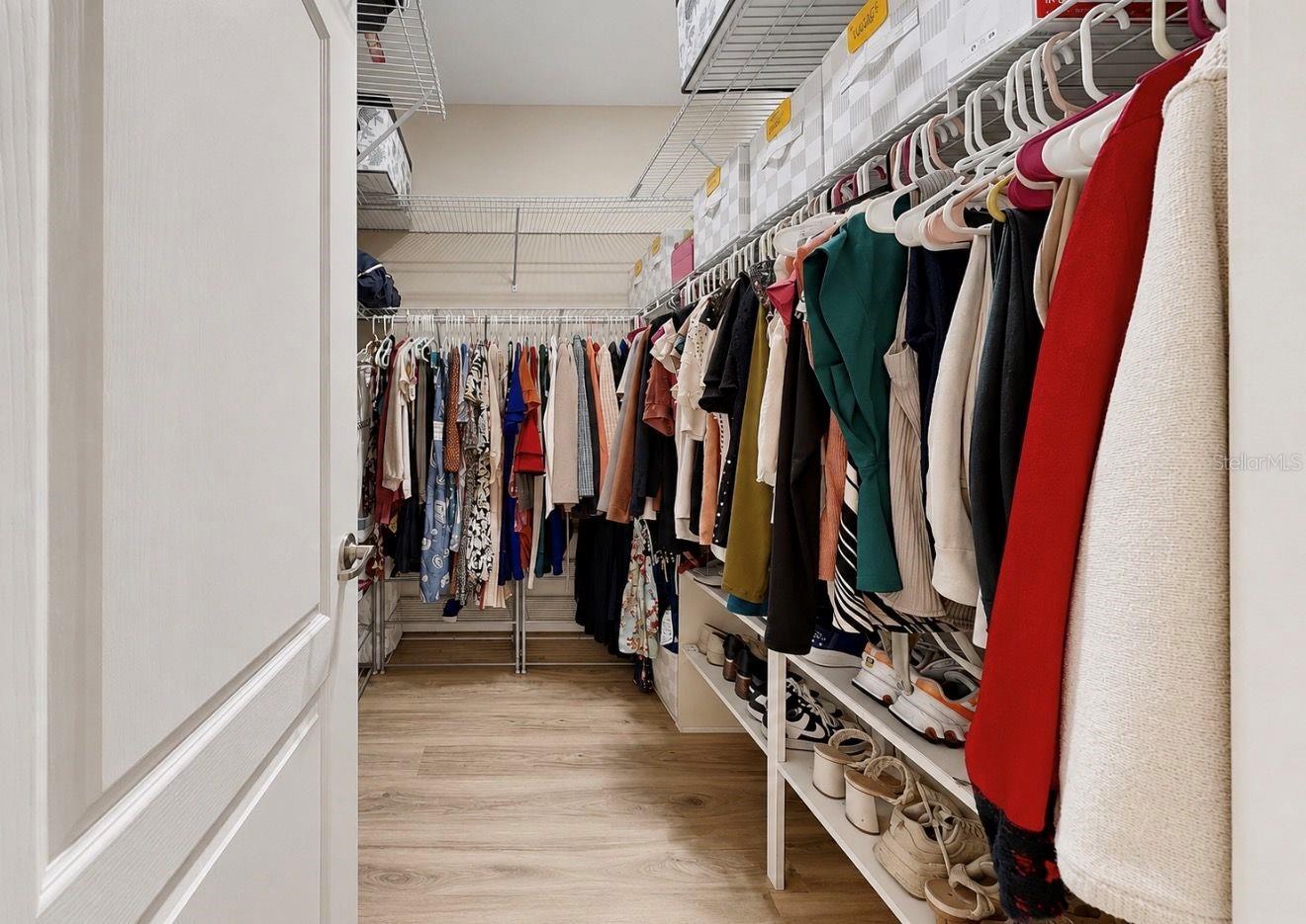 Owners 2nd walk in closet