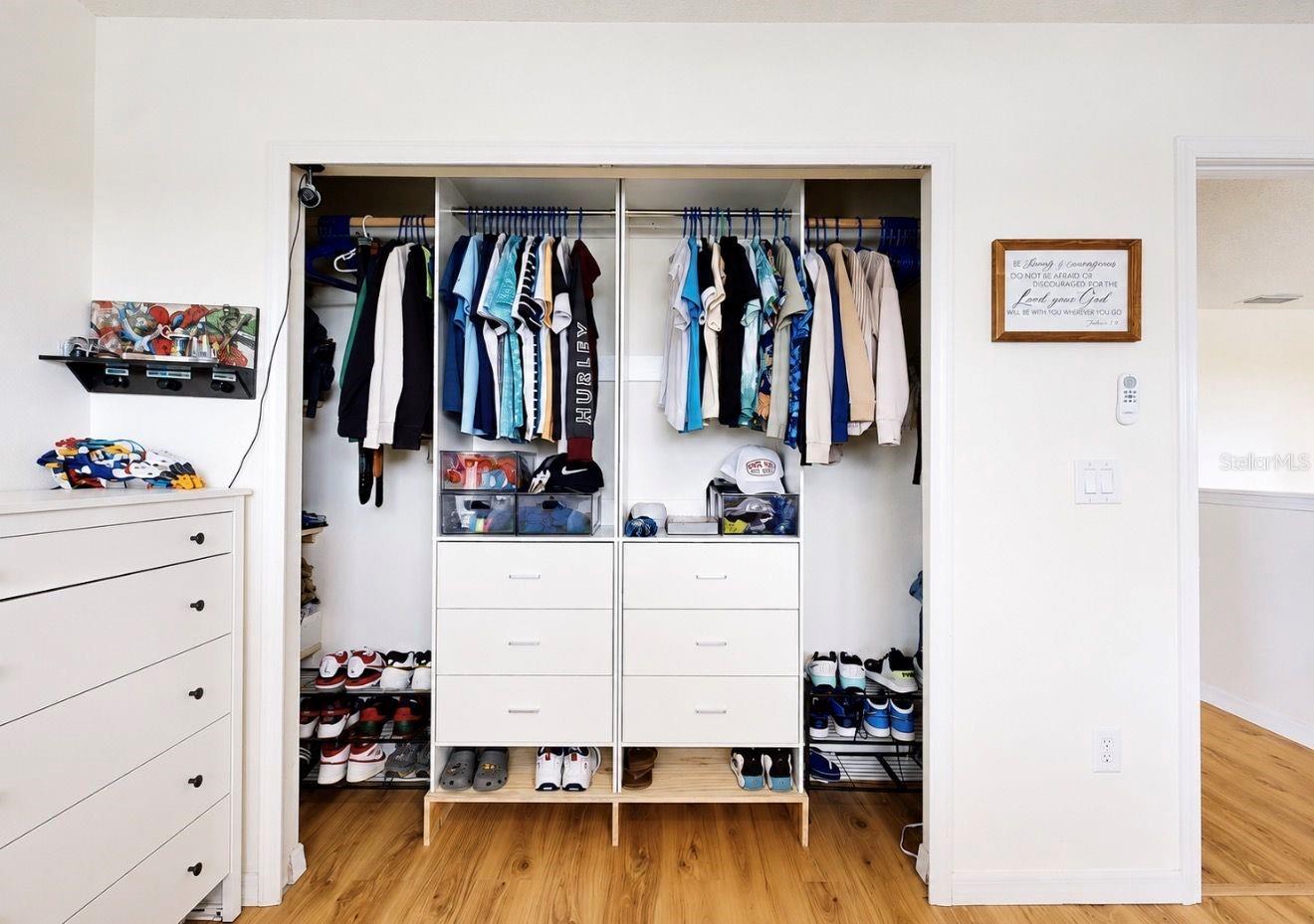 5th bedroom closet