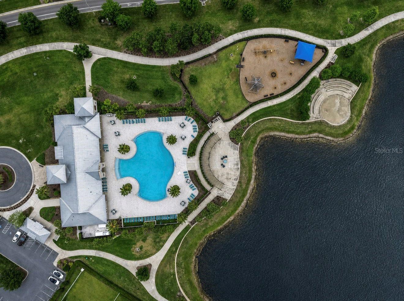 Clubhouse and pool