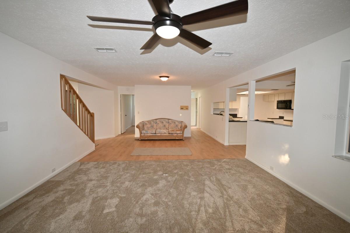LIVING RM - NEW CARPET