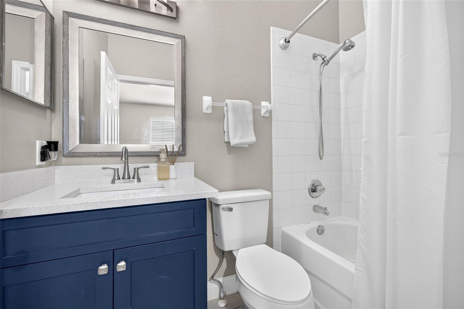 Upgraded bathroom