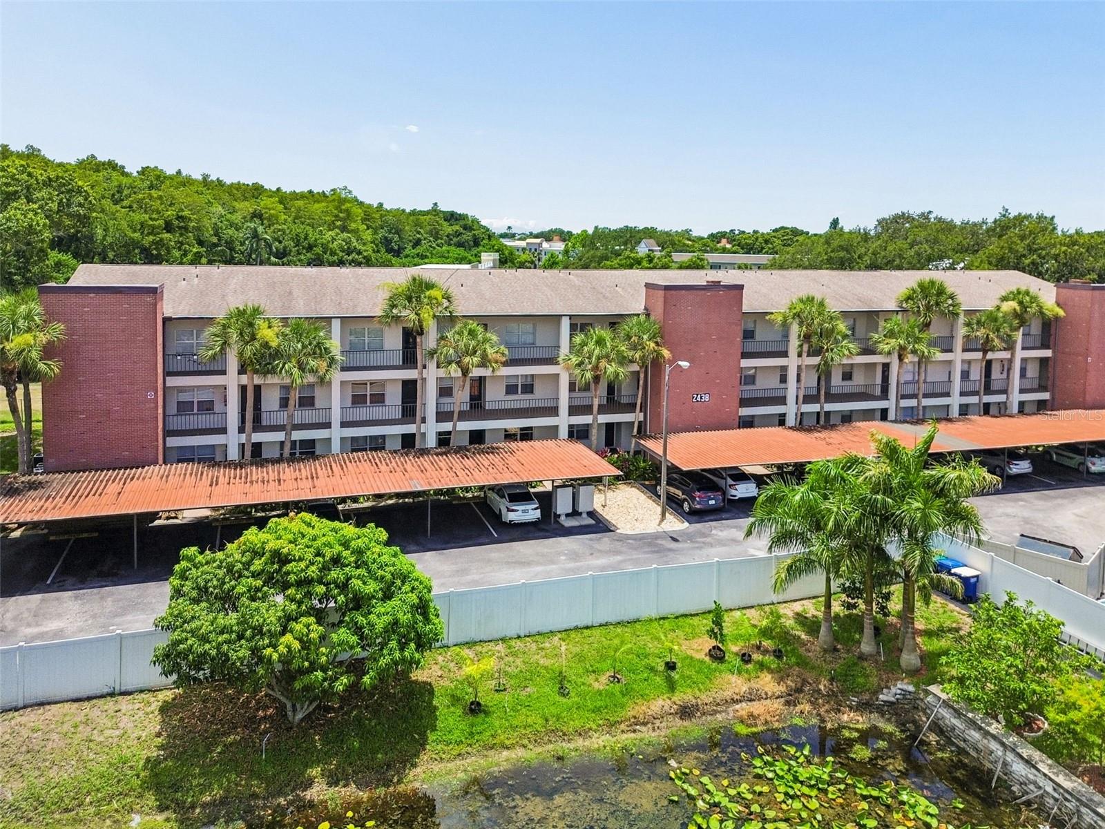 Front view of building #2438