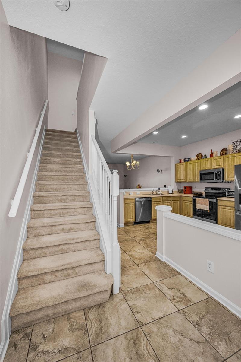 stairs to second floor