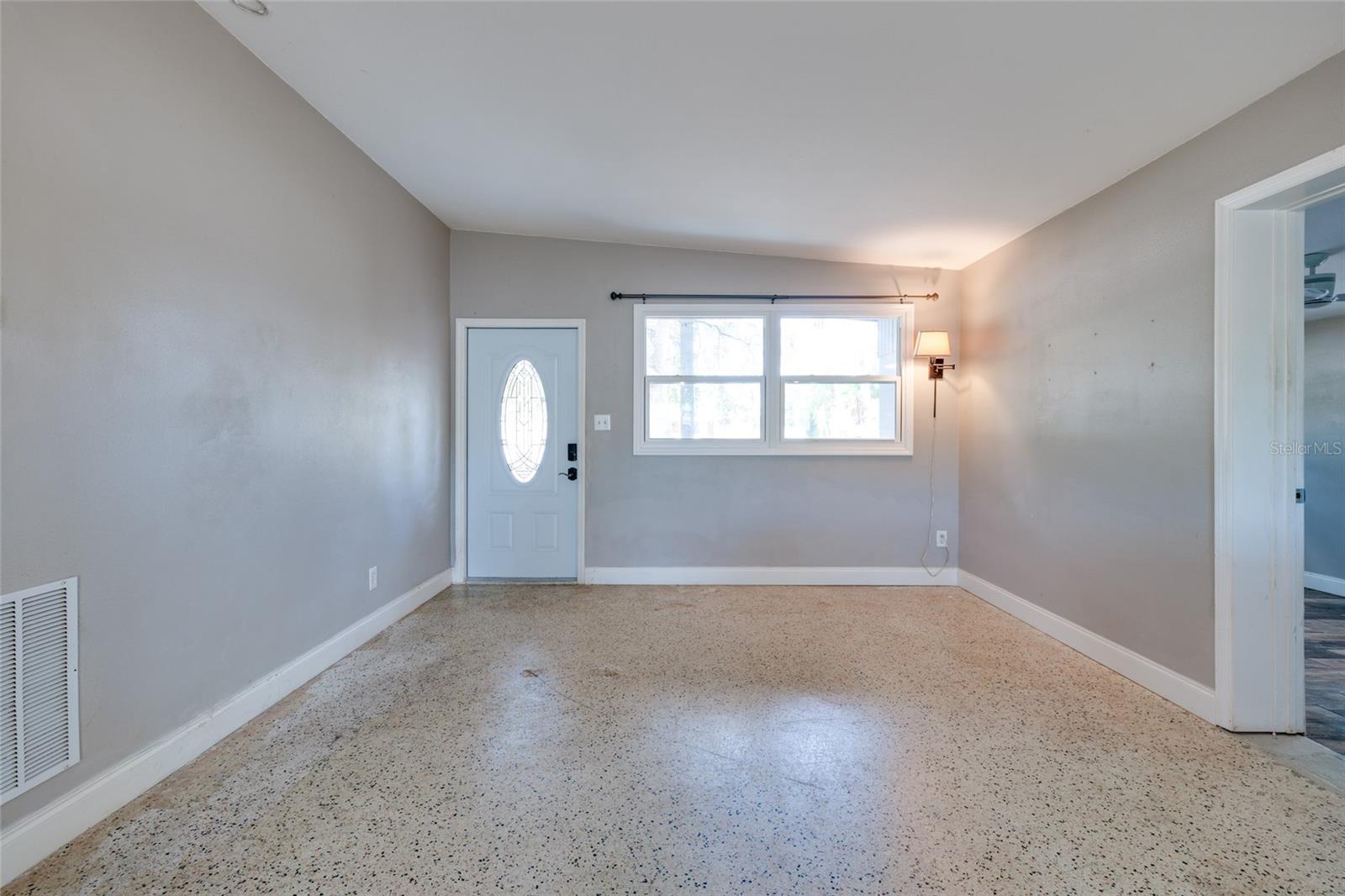 Front Entrance/Living Room