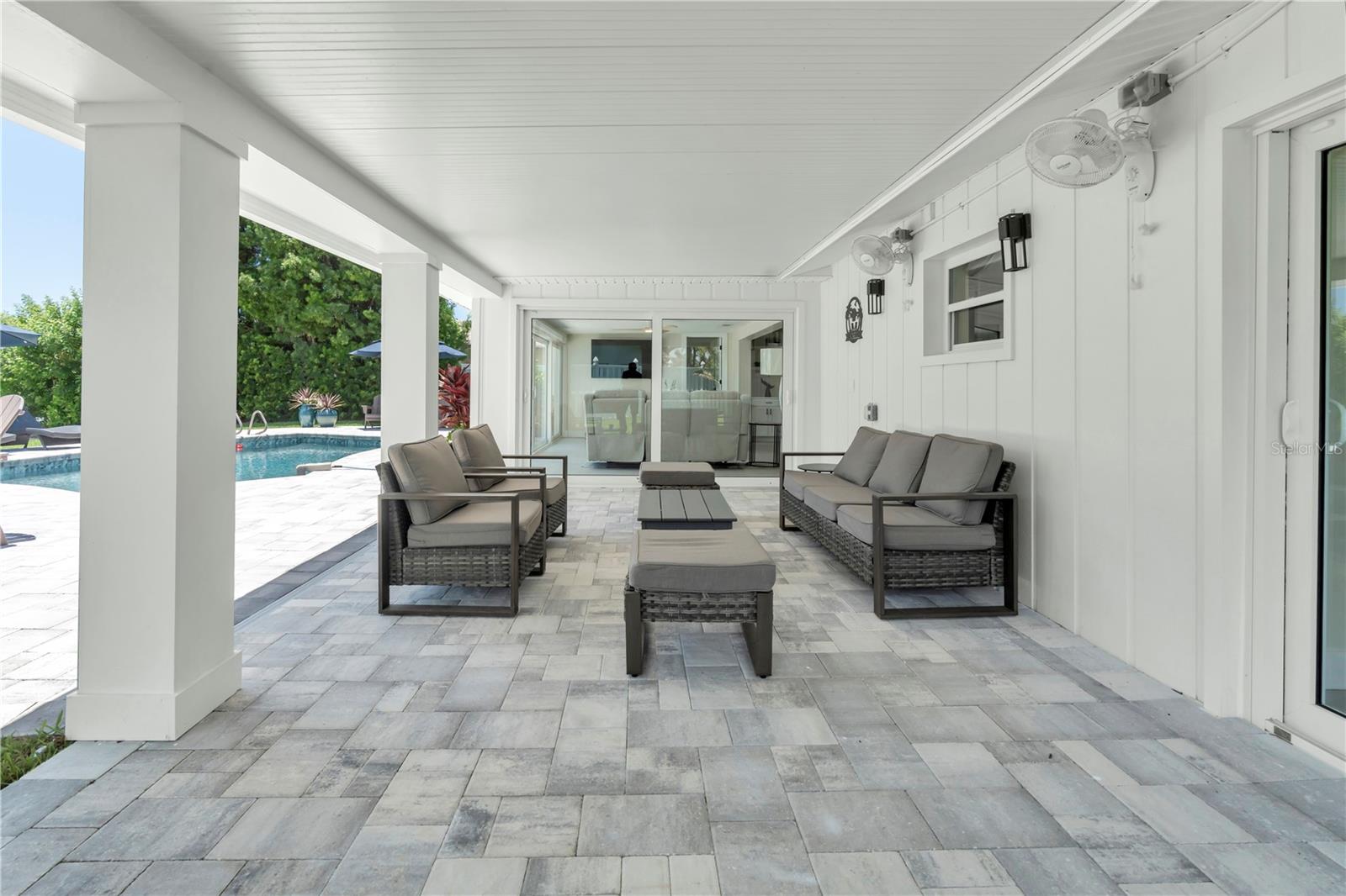 indoor outdoor living is easy in this home