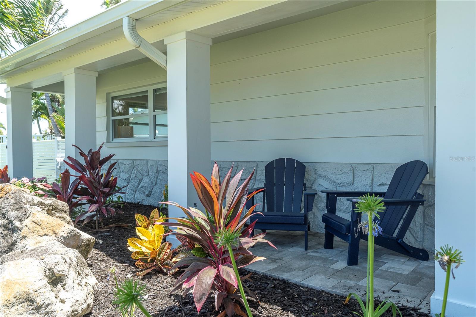 welcoming front porch