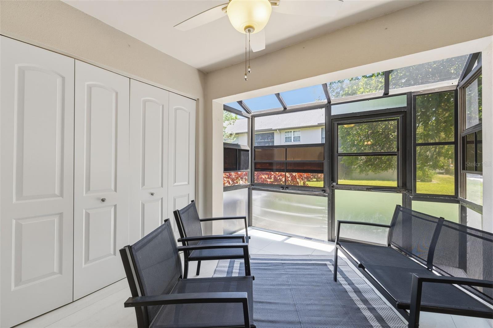 screened patio