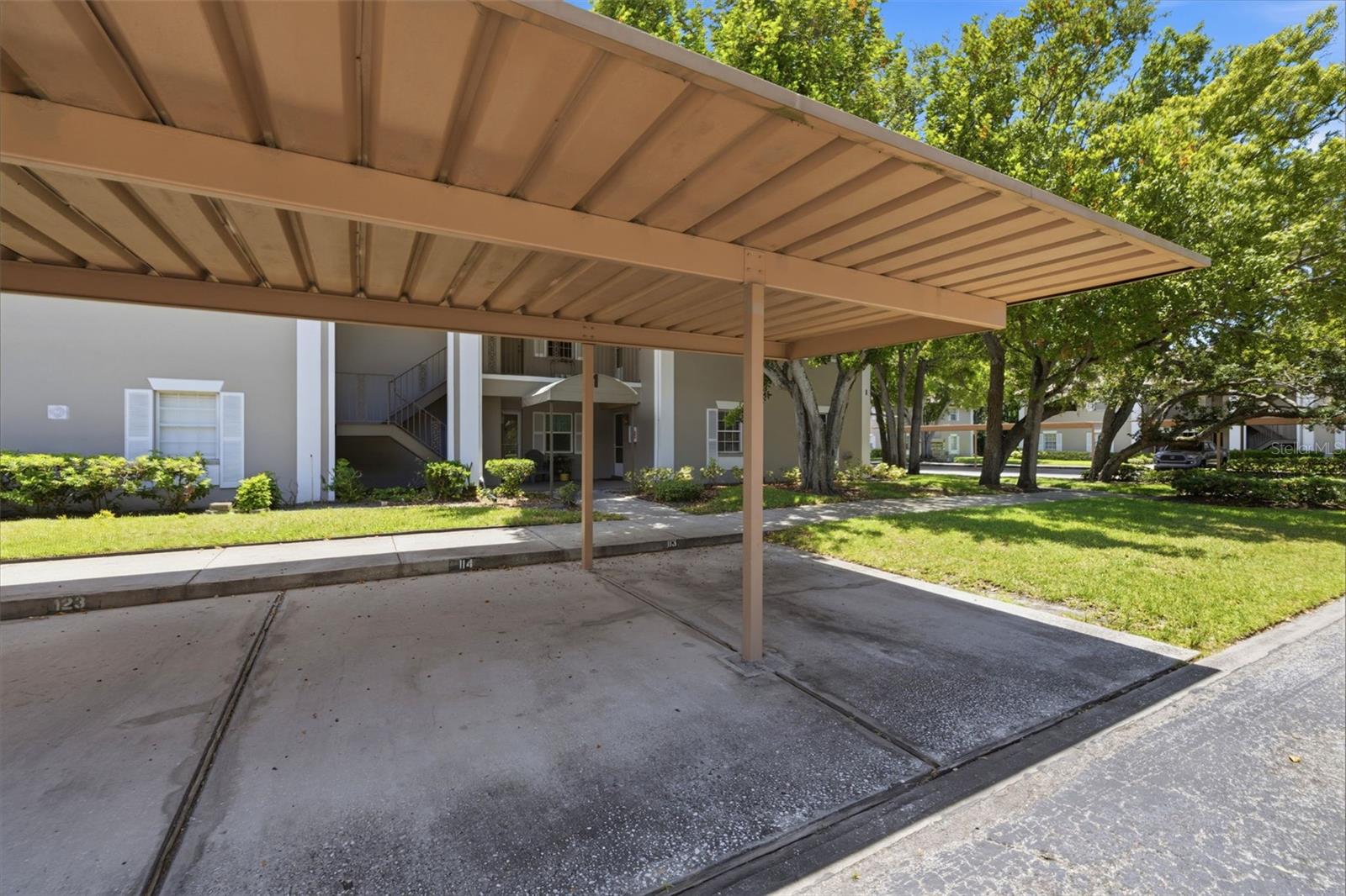 Covered parking