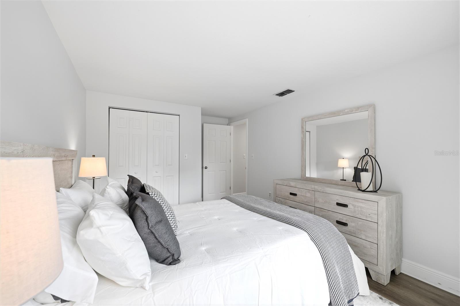 Guest bedroom 3 with custom built in closet