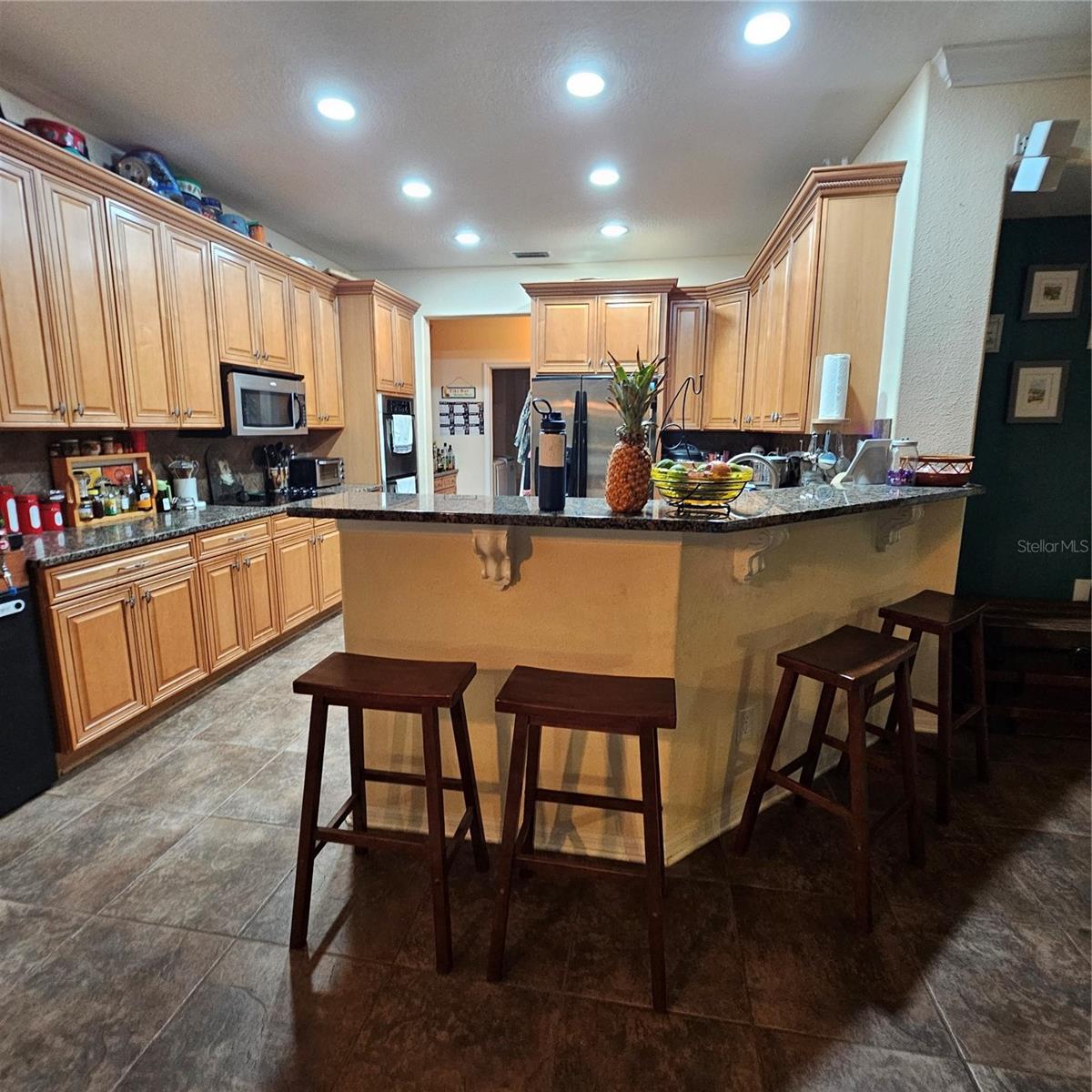 Large open kitchen