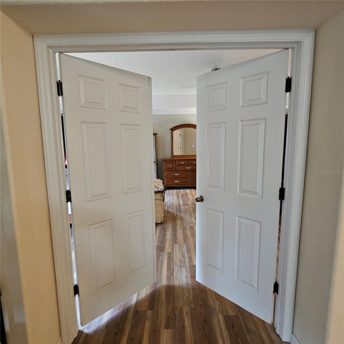 Enter the Primary Bedroom