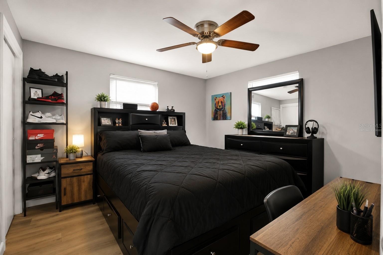 bedroom 2 virtually staged