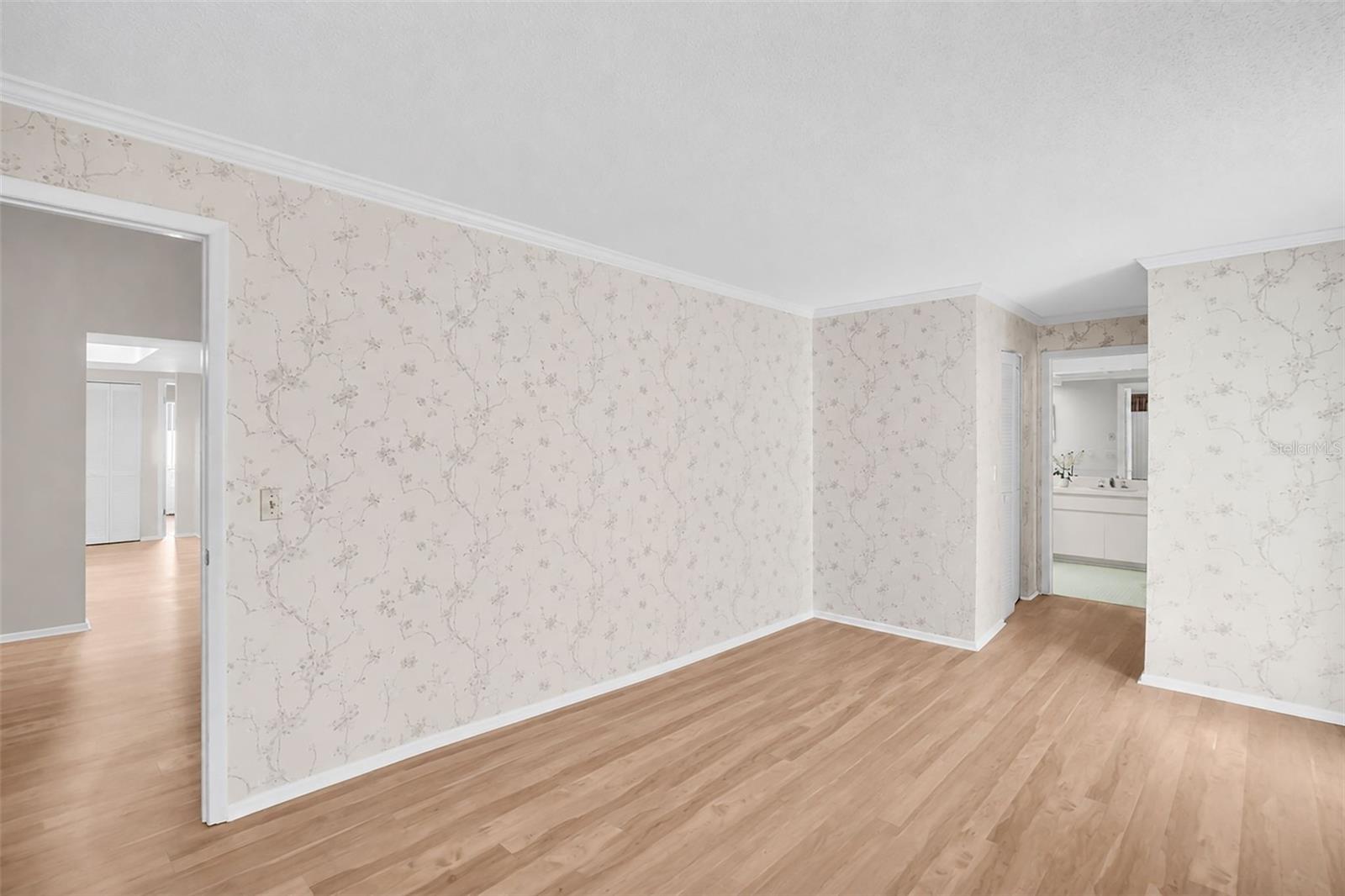 Perfectly located split from the additional two bedrooms~