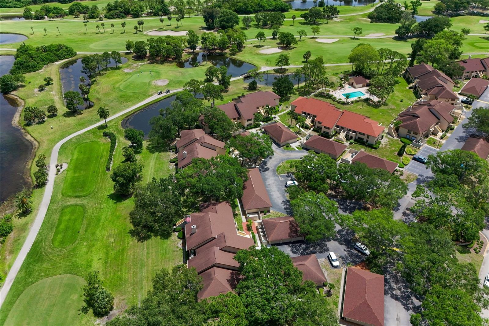 another golf course community view
