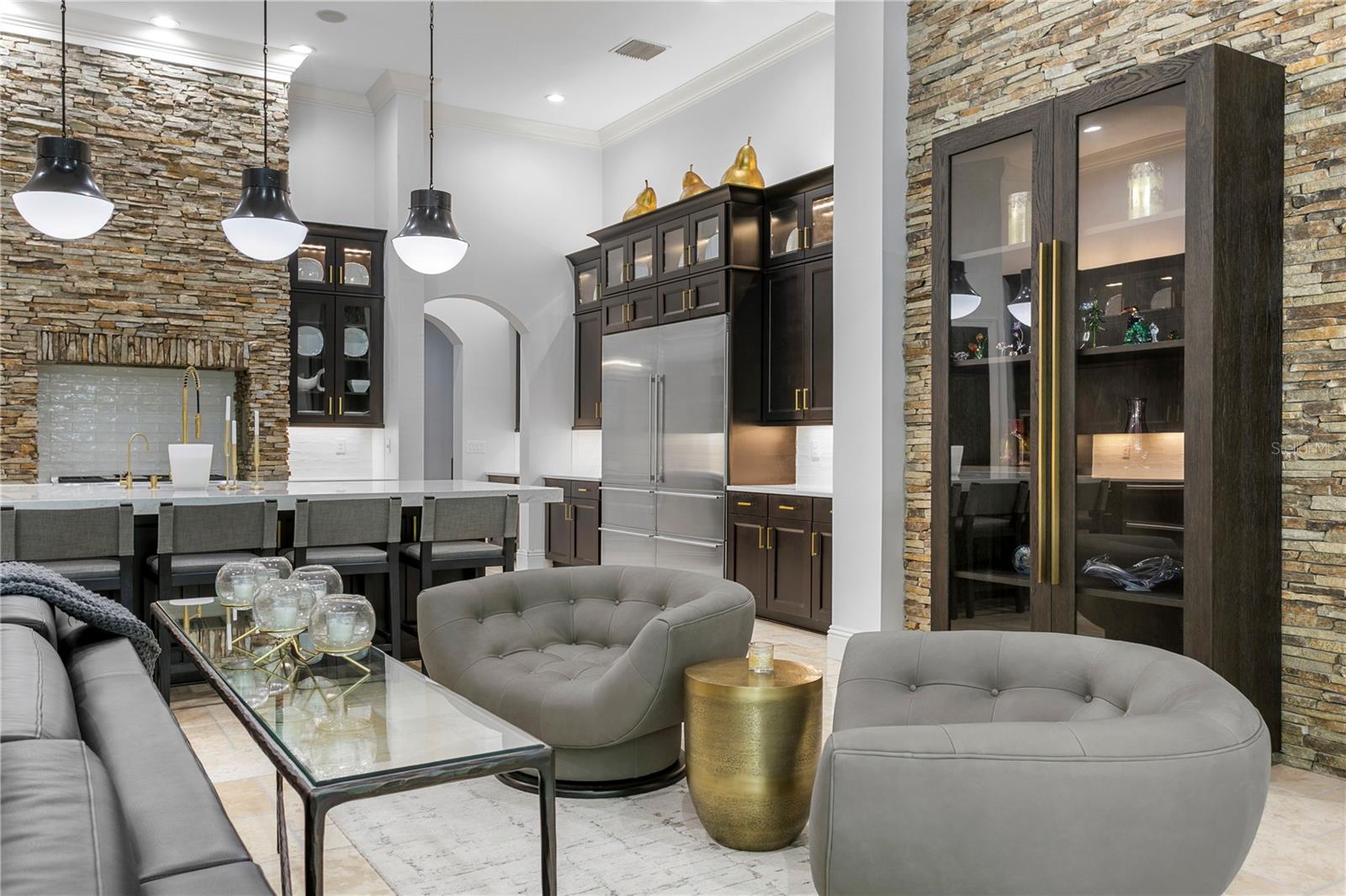 Award-worthy chef's kitchen.