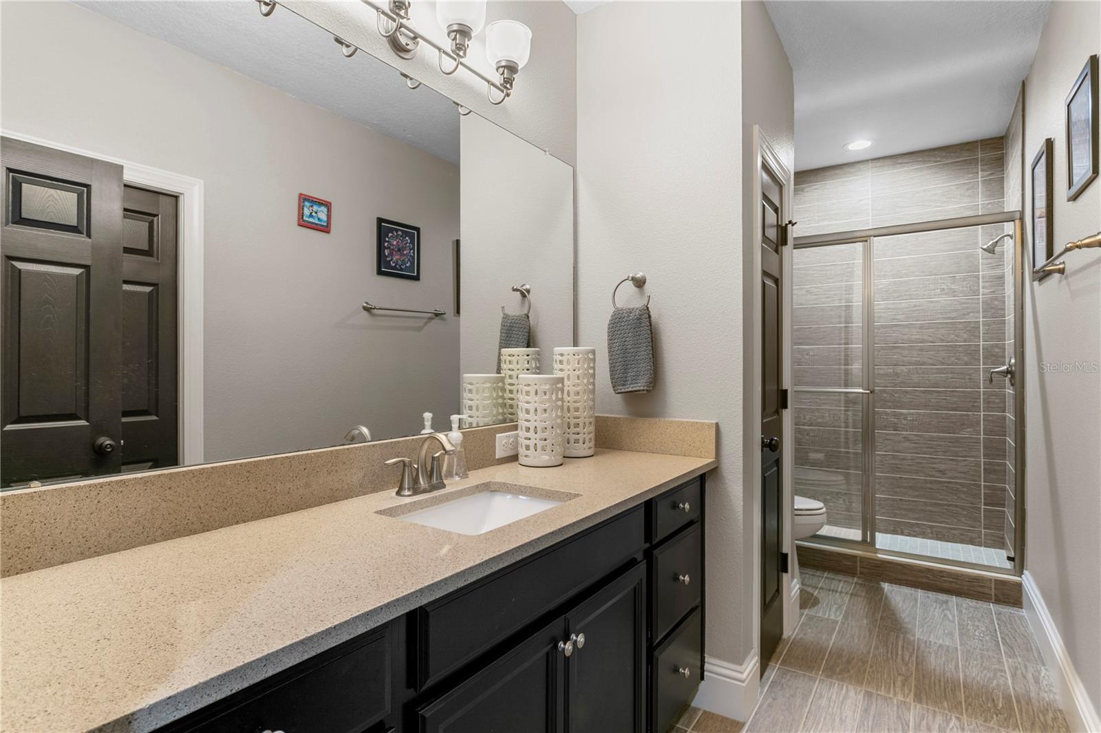 Private attached bath