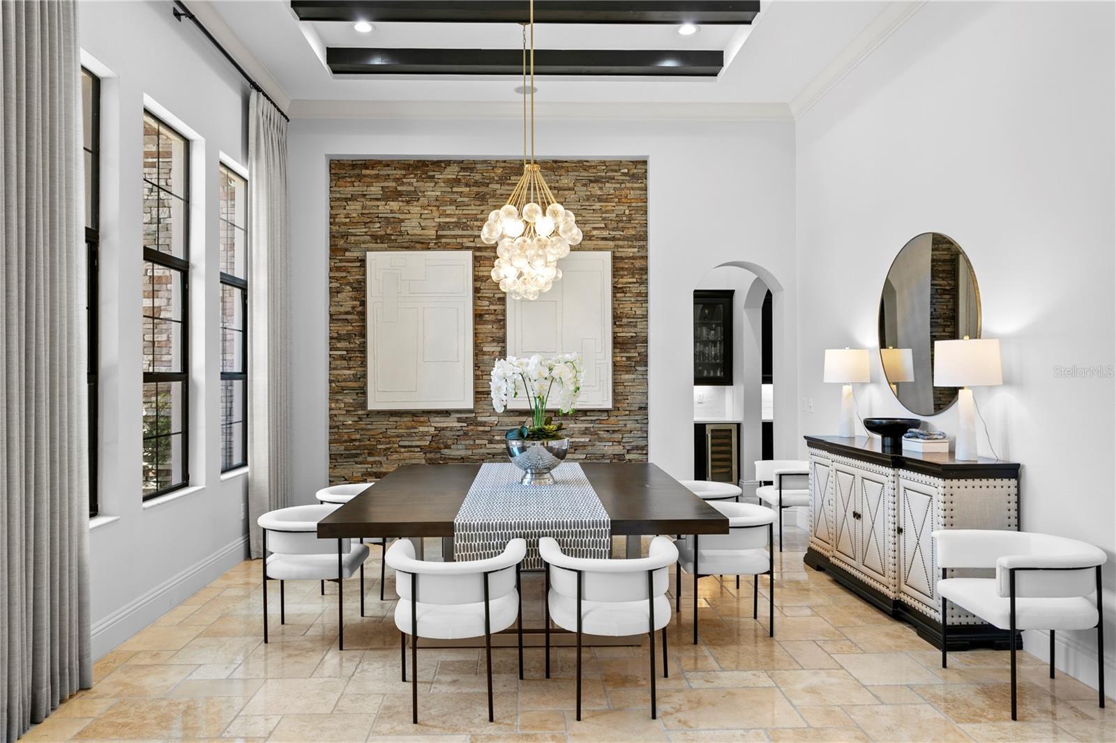 Dining room boasts large window for endless amounts natural light!