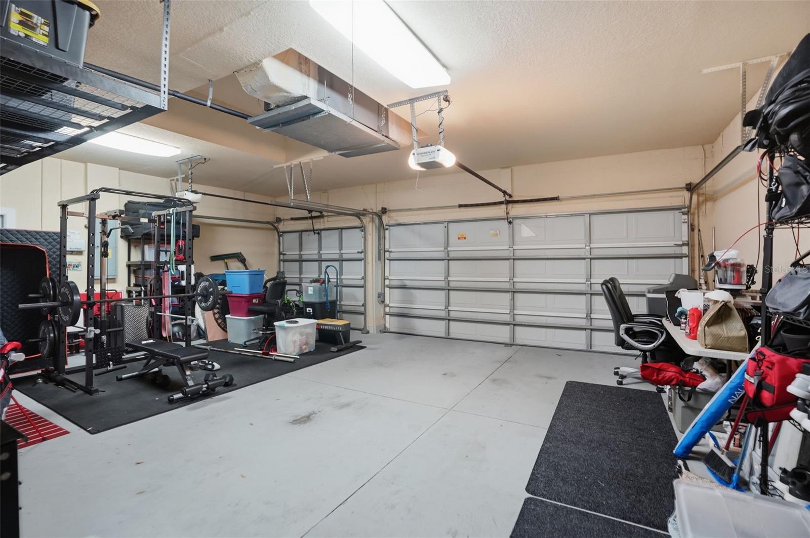 Large 3 car garage!