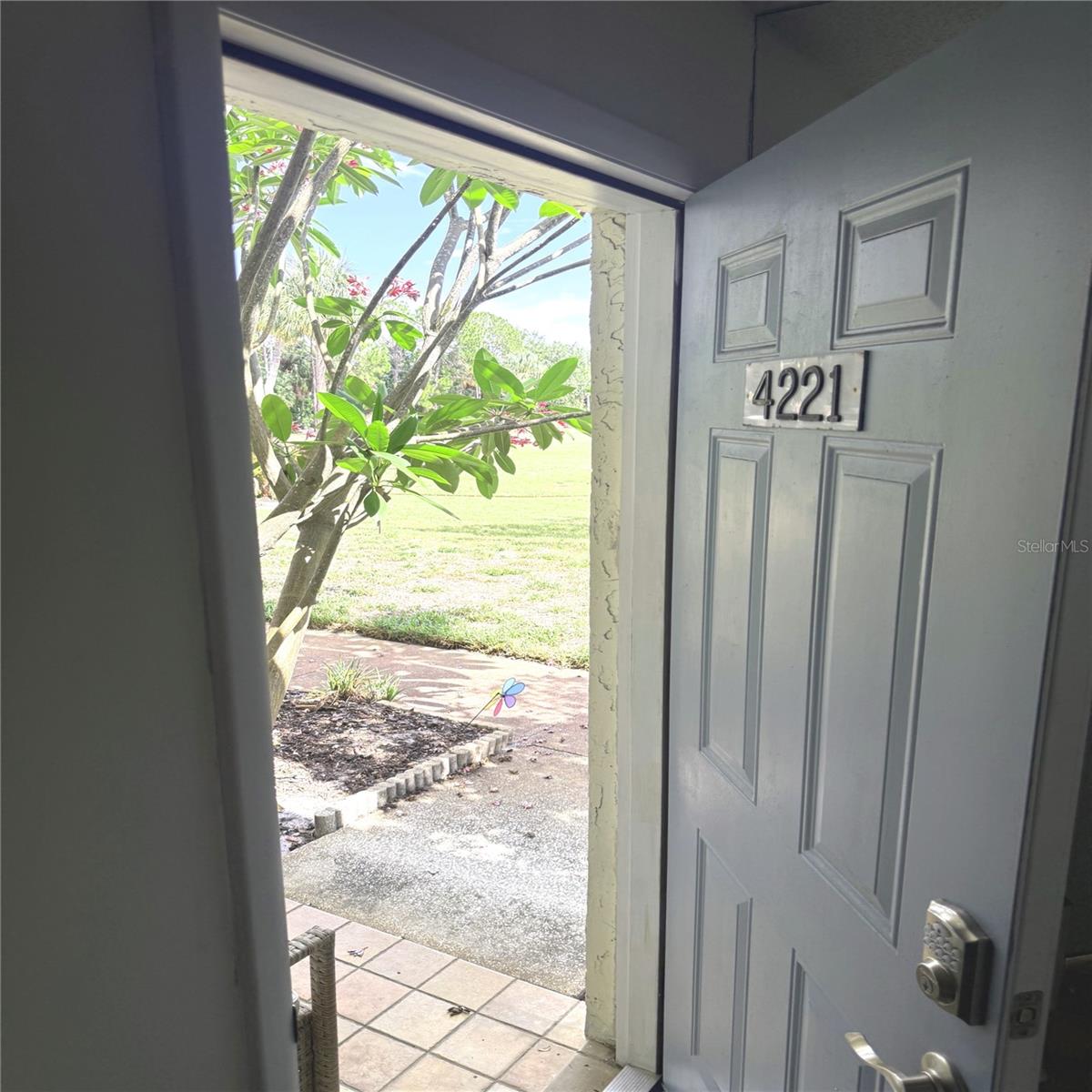 View fromfront door