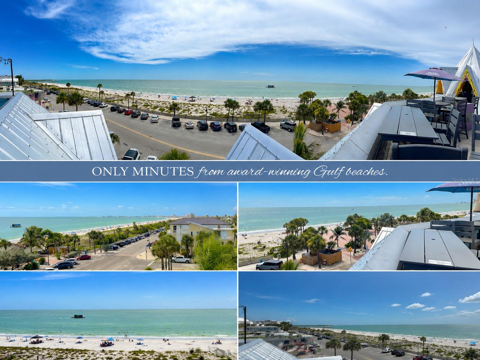 Only Minutes from the best beaches in the gulf