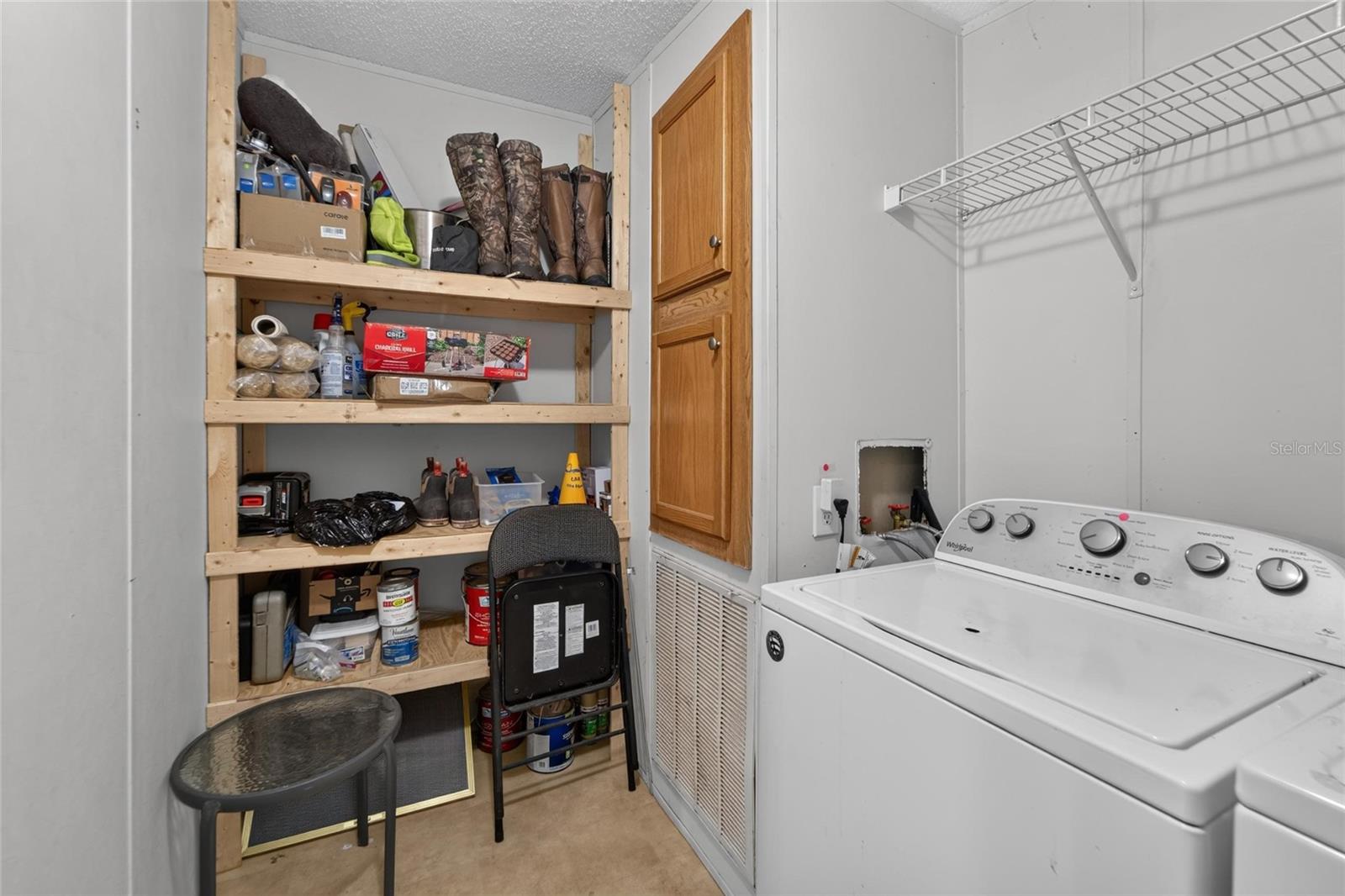 Laundry Room with Storage
