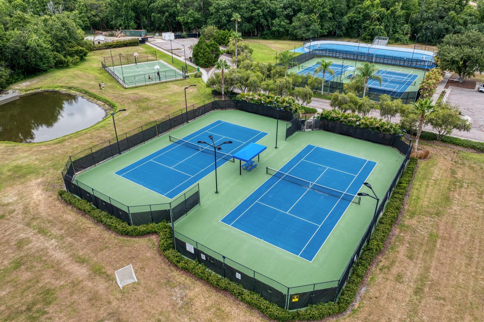 Combined community amenities