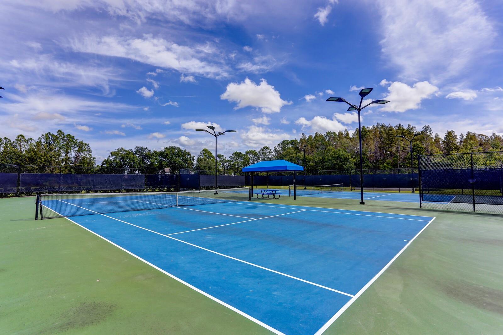 Tennis courts